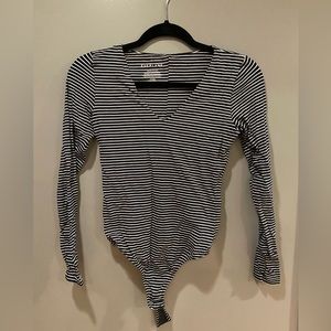 Everlane Striped Bodysuit